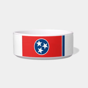 Tennessee flag-seal bowl