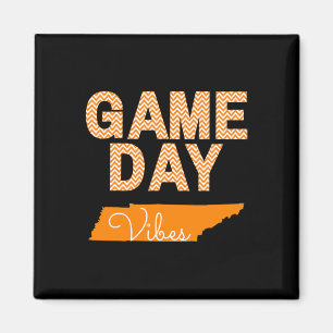 Tennessee Football Game Day Vibes Fall Tailgate  Magnet