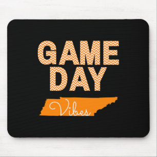 Tennessee Football Game Day Vibes Fall Tailgate  Mouse Pad