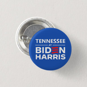 Tennessee for Biden Harris 1 Inch Round Button