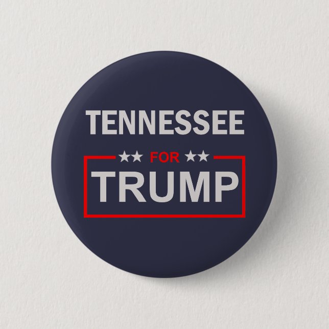 Tennessee for Trump 2 Inch Round Button (Front)