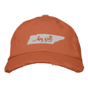 Tennessee Hey Y'all Casquette - Orange