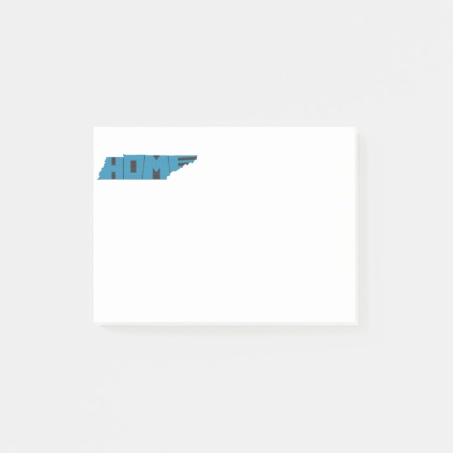 Tennessee HOME State Post-it Notes (Front)