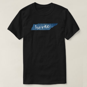 Tennessee Home Wood Grain T-Shirt