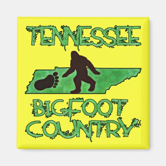 Tennessee Is Bigfoot Country Magnet (Front)