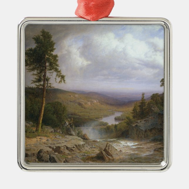 Tennessee Landscape Metal Ornament (Front)
