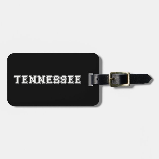 Tennessee Luggage Tag (Front Horizontal)