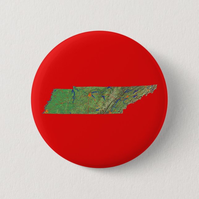 Tennessee Map Button (Front)