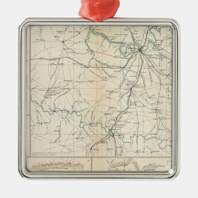 Tennessee Metal Ornament (Front)