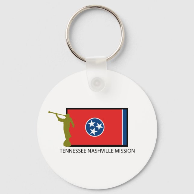 TENNESSEE NASHVILLE MISSION LDS CTR KEYCHAIN (Front)