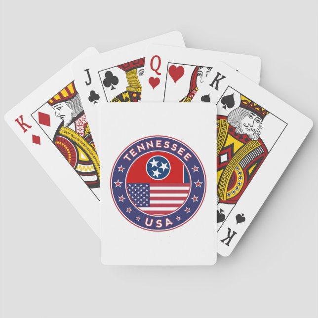 Tennessee Playing Cards (Back)