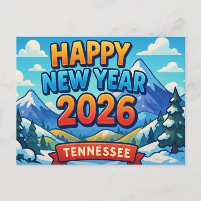 TENNESSEE Postcard (Front)