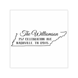 Tennessee Return Address Stamp Self-Inking