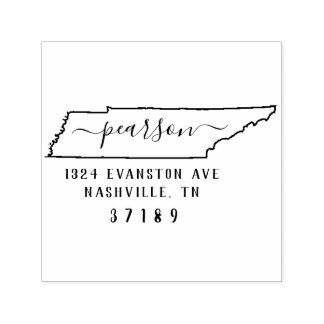 Tennessee Return Address Stamp Self-Inking