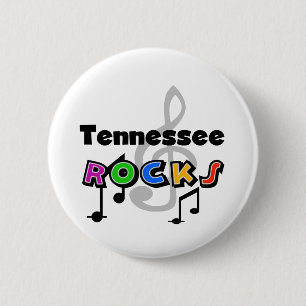Tennessee Rocks 2 Inch Round Button