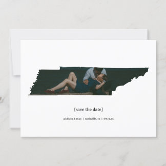Tennessee Save the Date Photo Card