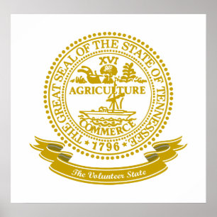 Tennessee Seal Poster
