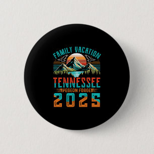 Tennessee Smoky Mountains Family Vacation 2025 Pig 2 Inch Round Button
