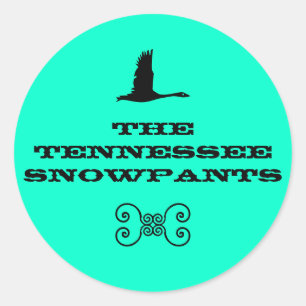 Tennessee Snowpants stickers