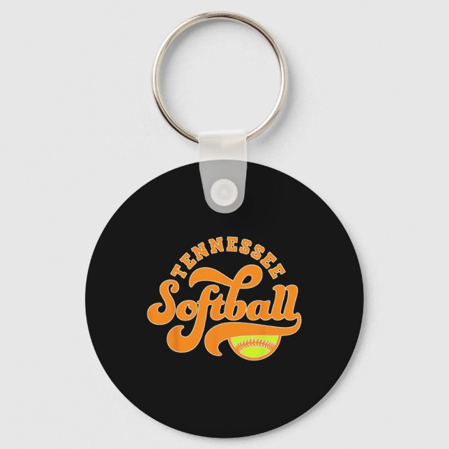Tennessee Softll _2  Keychain (Front)
