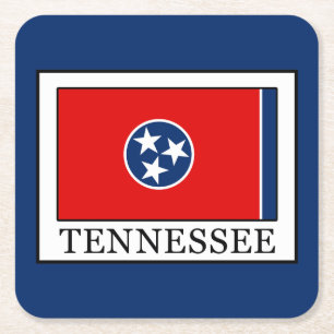 Tennessee Square Paper Coaster