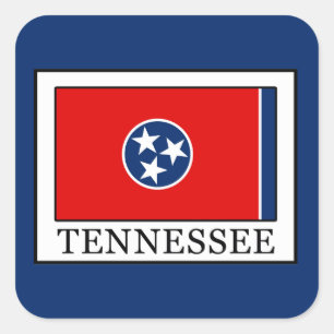Tennessee Square Sticker