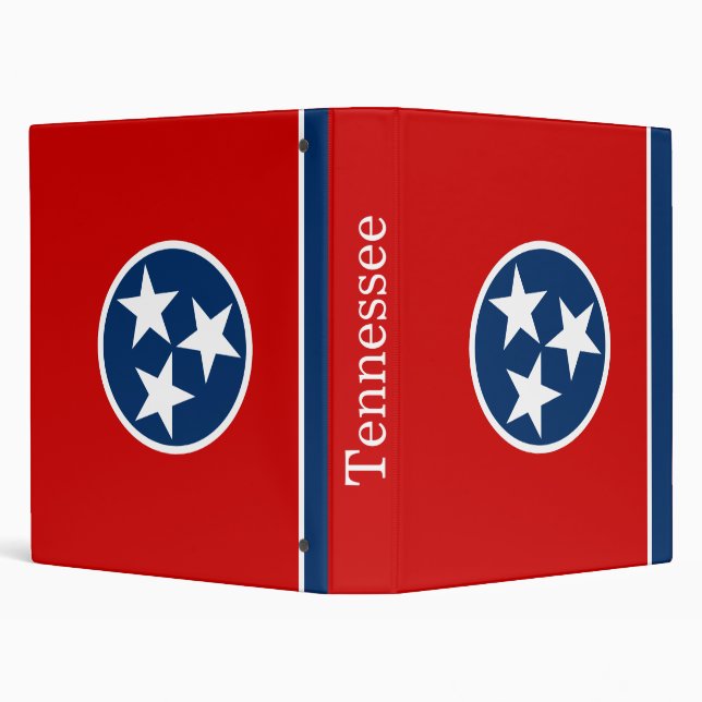 Tennessee State Flag Binder (Background)