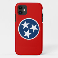 Tennessee State Flag Blue White Stars