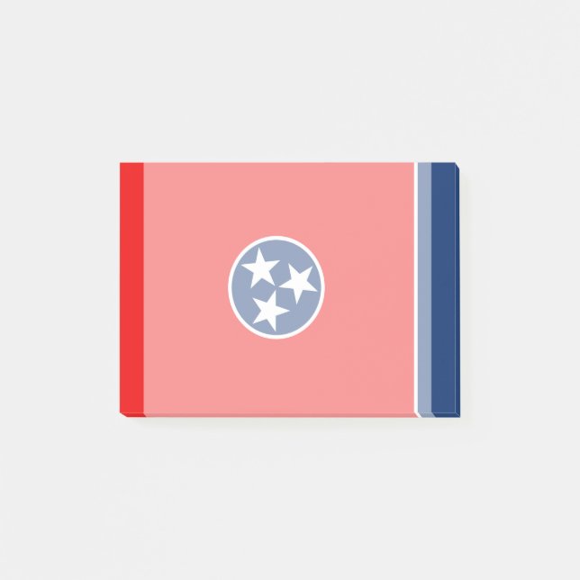 Tennessee State Flag Design Decor Post-it Notes (Front)