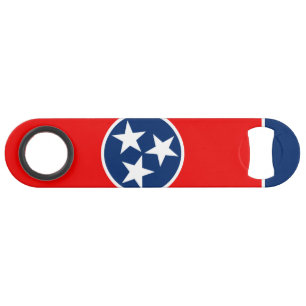 Tennessee State Flag Design Speed Bottle Opener