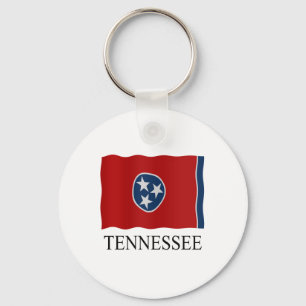 Tennessee State Flag Keychain