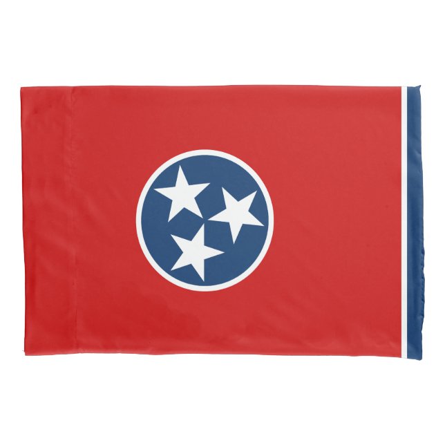 Tennessee State Flag Pillowcase (Front)
