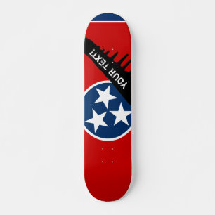 Tennessee State Flag Skateboard