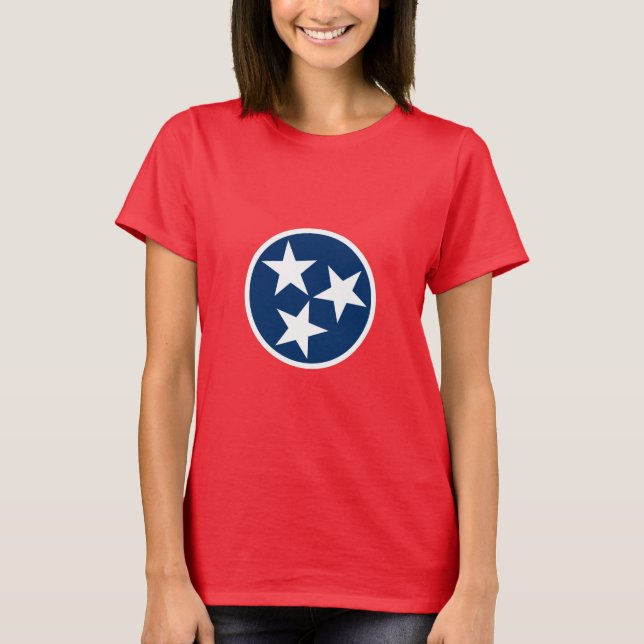 Tennessee State Flag T-Shirt (Front)