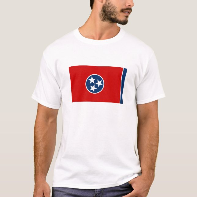 Tennessee State Flag T-Shirt (Front)