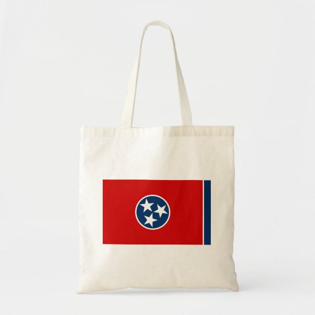 Tennessee State Flag Tote Bag (Front)