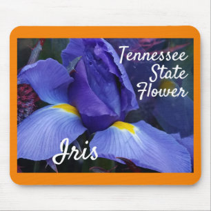 Tennessee State Flower Iris Nature Mousepad