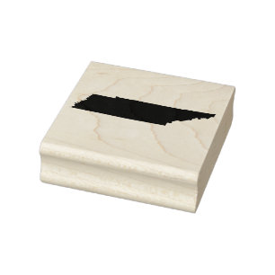 Tennessee State Solid Rubber Art Stamp