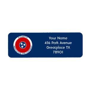 Tennessee The Volunteer State Personalized Flag