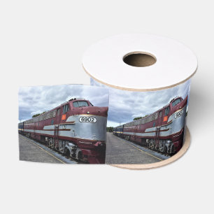 Tennessee Train Photo Grosgrain Ribbon