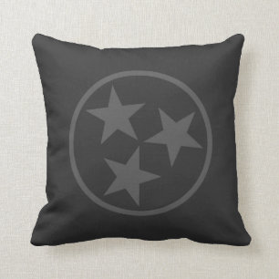Tennessee Tristar Blackout Throw Pillow