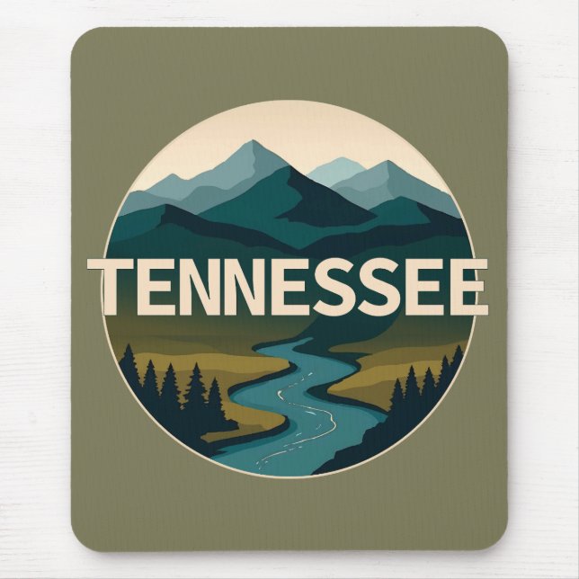 Tennessee United States of America Mouse Pad (Front)