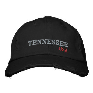 Tennessee USA Embroidered Hat