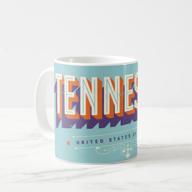 Tennessee USA Mug (Devant gauche)