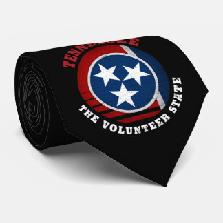 TENNESSEE VOLUNTEER STATE FLAG TIE