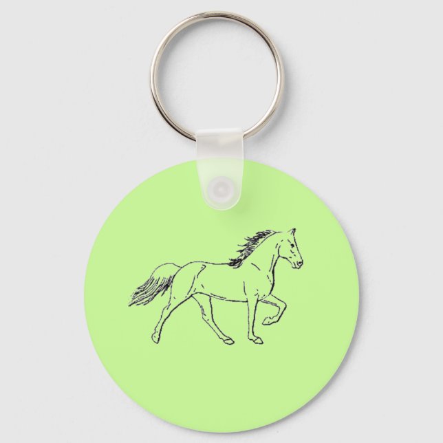 Tennessee Walking Horse Keychain (Front)