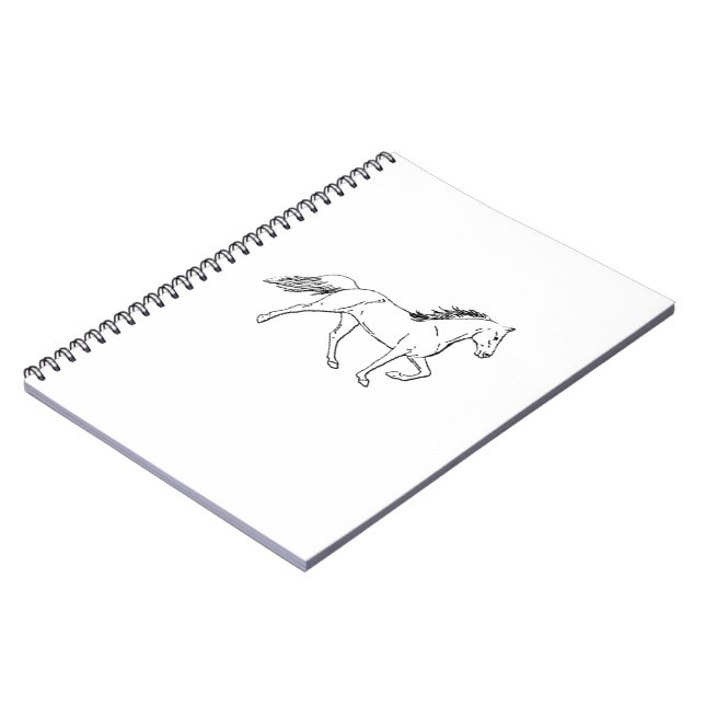 Tennessee Walking Horse Notebook (Left Side)