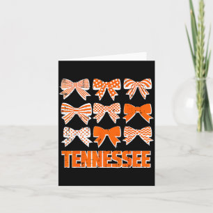 Tennessee Women Men Kids Boys Girls Youth Teen  Card