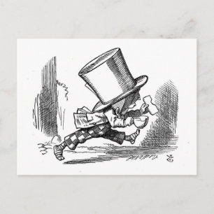 Tenniel's Alice In Wonderland Postcard
