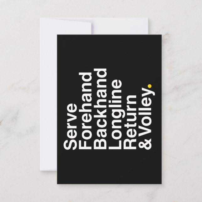 TENNIS (Front)